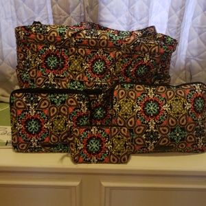 4 piece Vera Bradley set